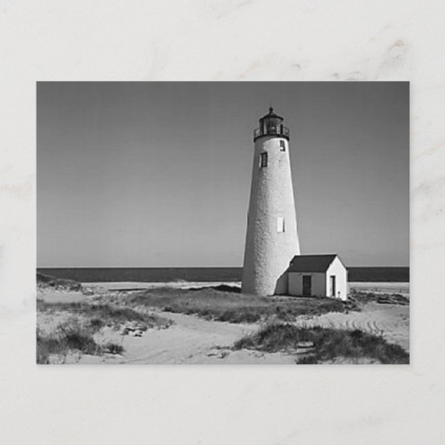 Fantastisk Vintage Lighthouse-foton Vykort (Framsida)