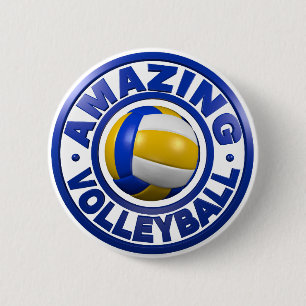 Fantastisk volleyboll knapp