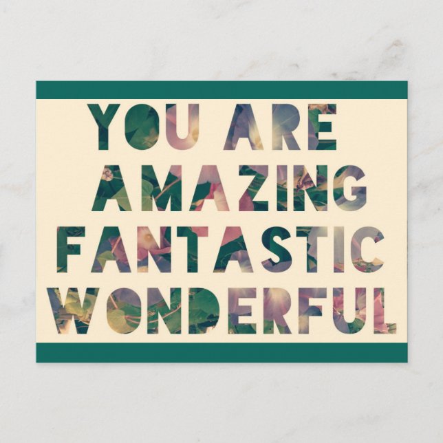 Fantastisk Vykort (Framsida)