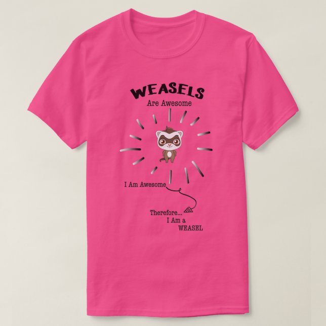Fantastisk Weasel Älskare Gift Essential TShirt T Shirt (Design framsida)