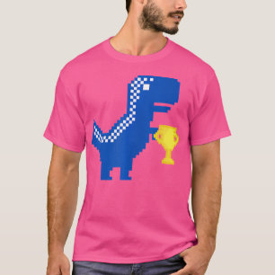 Fantastisk Winner Dinosaur Champion Trophy T-Rex D T Shirt