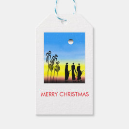 Fantastisk Wise Manar jul Presentetikett