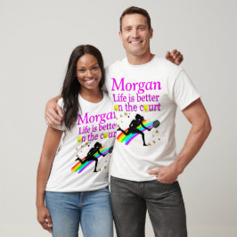 FANTASTISK WOMENS TENNIS PERSONLIG T SHIRT