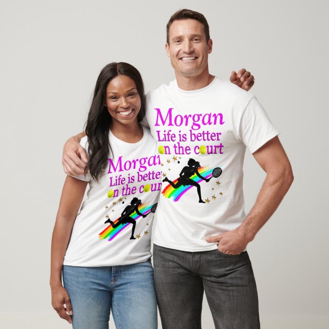 FANTASTISK WOMENS TENNIS PERSONLIG T SHIRT (Unisex)