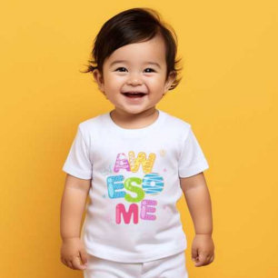 Fantastisk World Best BeSnyval Baby White T-shirt