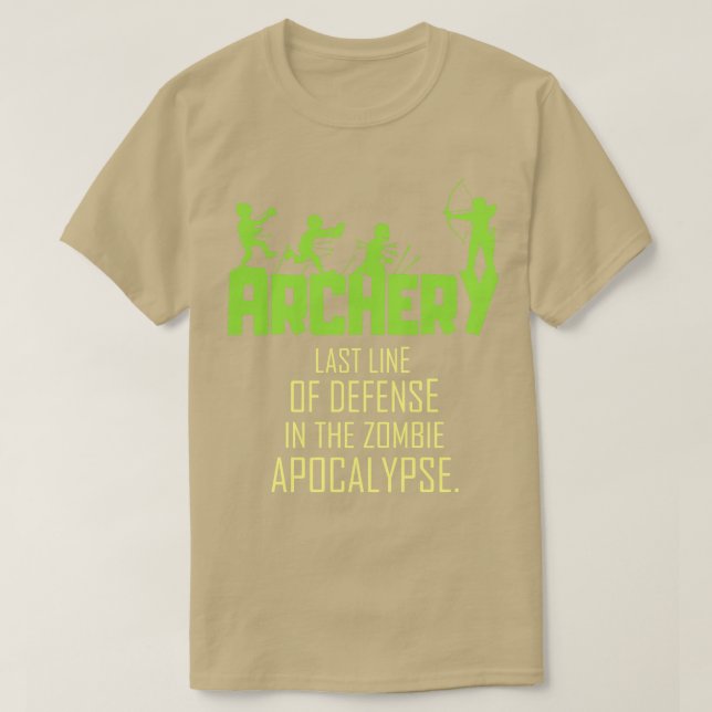 Fantastisk Zombie Archery Gift Print Manar Womens  T Shirt (Design framsida)