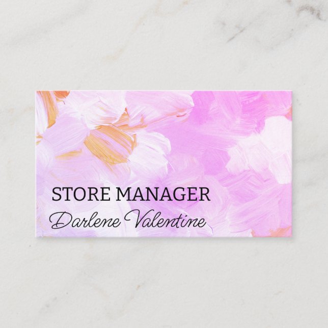 Fantastiska affärskort visitkort (Framsida)