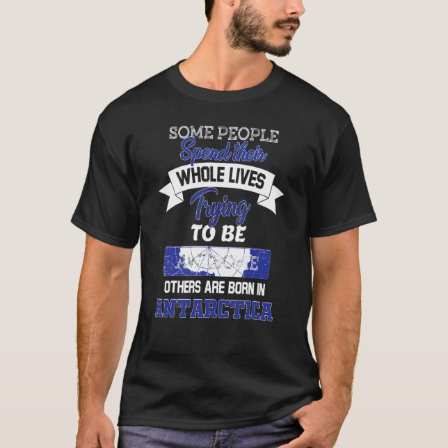 Fantastiska Antarktis T Shirt (Framsida)