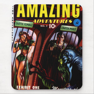 Fantastiska Äventyr #2 Retro Sci-Fi Serietidning Musmatta