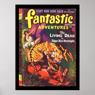 Fantastiska äventyr v03 n09 (1941-11.Ziff-Davis) Poster
