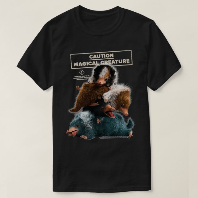 Fantastiska Beaster Brotten i Grindelwald Cuddle T Shirt (Design framsida)