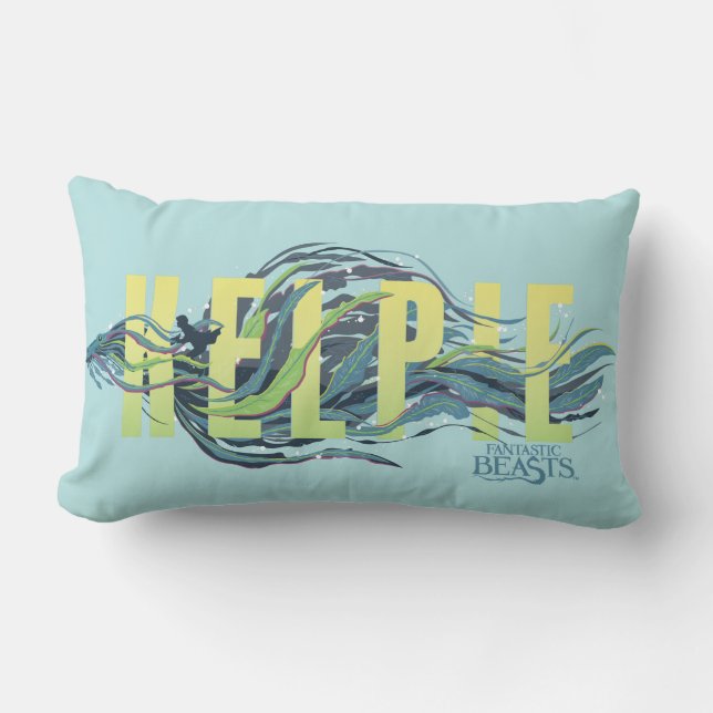 Fantastiska Beaster Kelpie Lumbarkudde (Framsida)