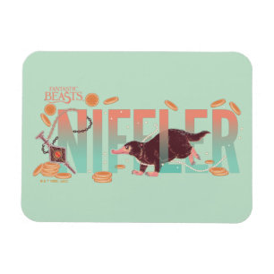 Fantastiska Beaster Niffler Magnet