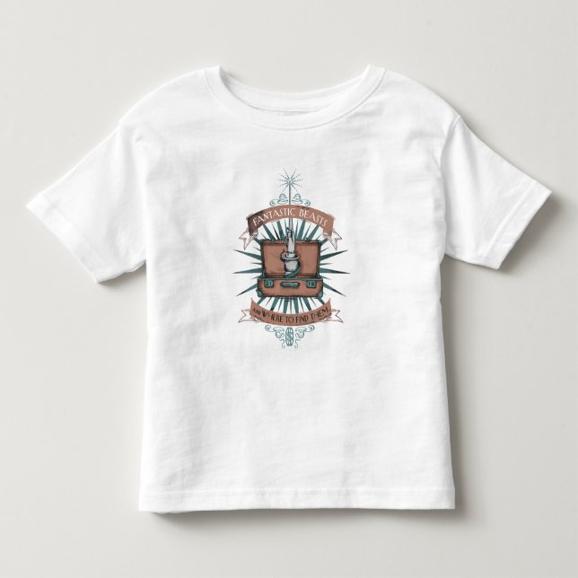 FANTASTISKA BEASTER OCH VAR DE SKA HITTAS™-portföl Tee (Framsida)