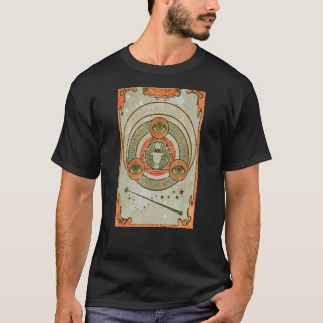 Fantastiska Beaster Queenie Goldstein Tarot Card T Shirt (Framsida)
