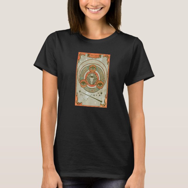 Fantastiska Beaster Queenie Goldstein Tarot Card T Shirt (Framsida)