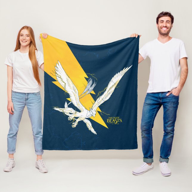 Fantastiska Beaster Thunderbird Fleecefilt (På plats)