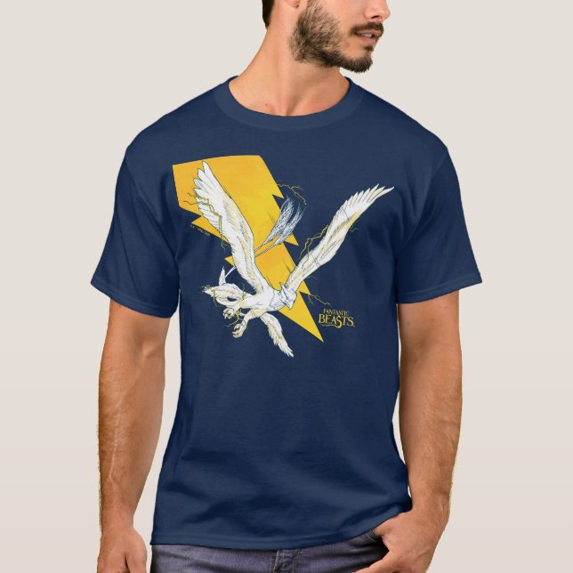 Fantastiska Beaster Thunderbird T Shirt (Framsida)