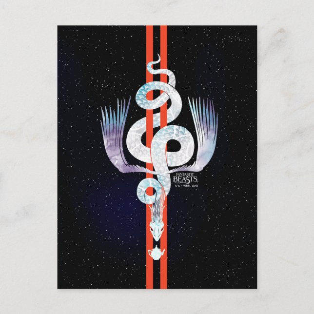 Fantastiska Beaster Vykort (Framsida)