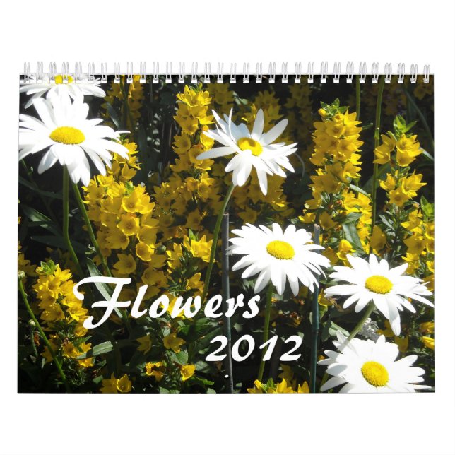 Fantastiska Blommor 2012 Kalender (Omslag)