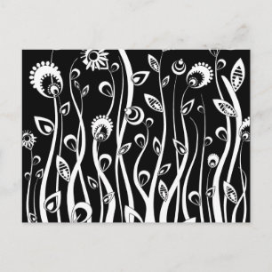fantastiska blommor vykort