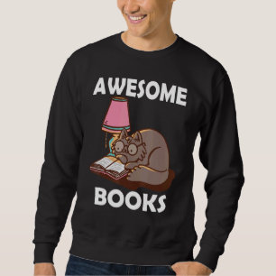 Fantastiska Böcker Lärarläsa Litteratur Katt Katt Lång Ärmad Tröja