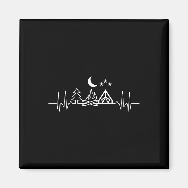 Fantastiska Campingpresenter Kläder Och Tillbehör  Magnet (Framsidan)