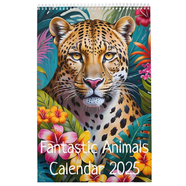 Fantastiska Djur Kalender (Omslag)