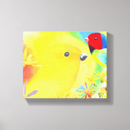 Fantastiska fåglar canvastryck