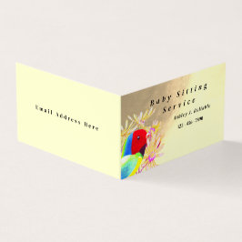 Fantastiska fåglar visitkort