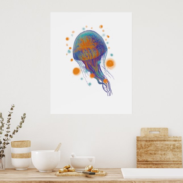 fantastiska havsdjur poster (Kök)