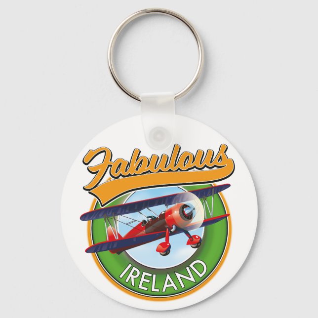 fantastiska irländska resepaket. Klassiskt Ro för  Nyckelring (Framsida)