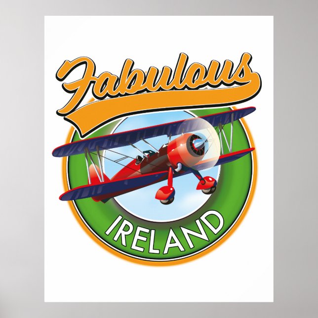 fantastiska irländska resepaket. poster (Framsidan)