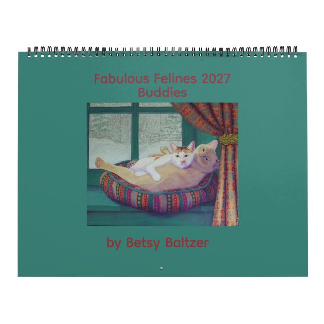 Fantastiska Katter 2027 VÄNNER Kalender (Omslag)
