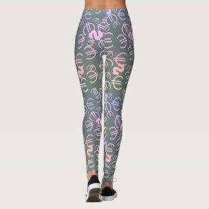 Fantastiska pengar euro dollar mönster Leggings
