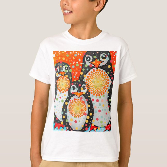 Fantastiska Penguins T Shirt (Framsida)
