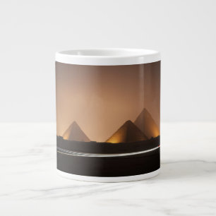 Fantastiska pyramider jumbo mugg