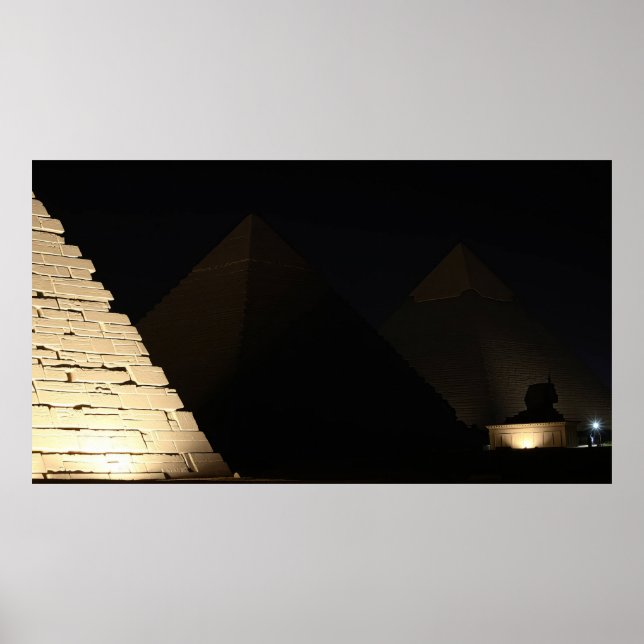 Fantastiska pyramider  poster (Framsidan)