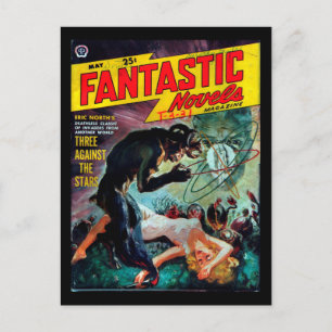 Fantastiska romaner - 1950.53_Pulp Art Vykort