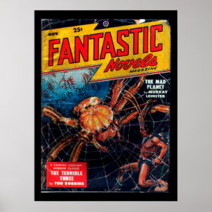 Fantastiska romaner - konst 1948.114_Pulp Poster