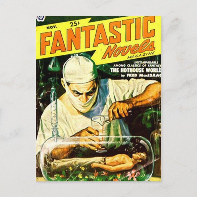 Fantastiska romaner vykort (Framsida)