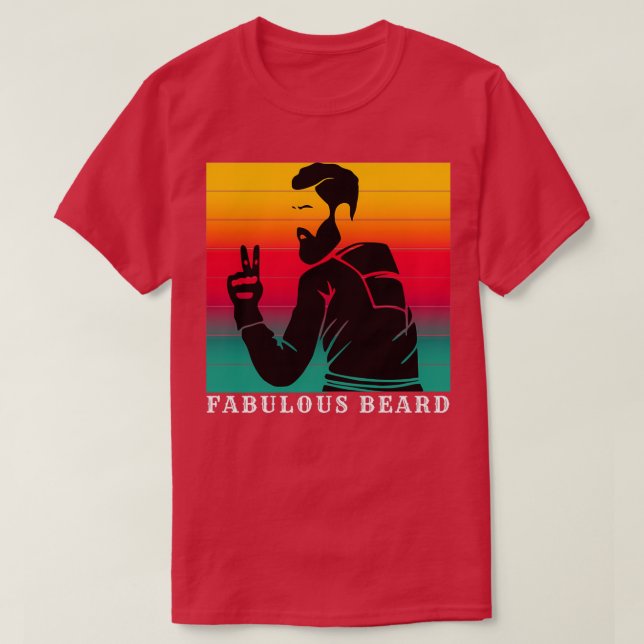 fantastiska skägg 3 1 t shirt (Design framsida)