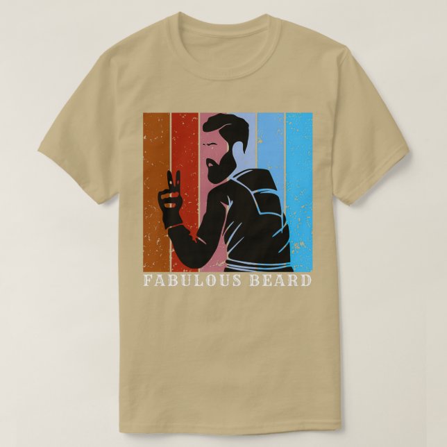fantastiska skägg 49 t shirt (Design framsida)