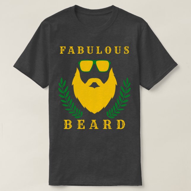 fantastiska skägg 54 t shirt (Design framsida)