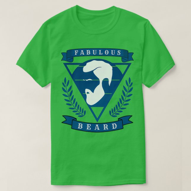 fantastiska skägg 9 t shirt (Design framsida)