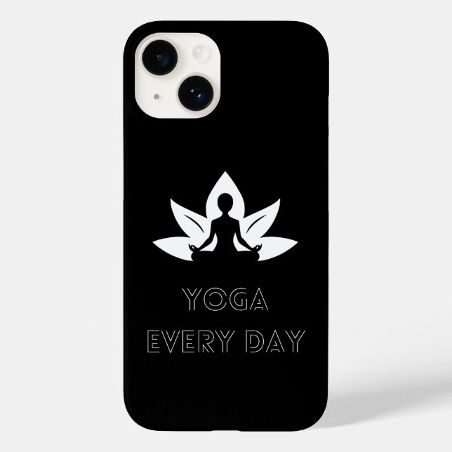 Fantastiska yogatcases för telefon (Baksida)