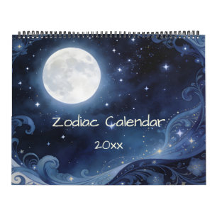 Fantastiska Zodiak-symboler Baserat på 20:e i Måna Kalender