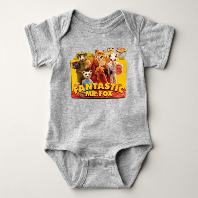Fantastiske herr Fox T Shirt (Framsida)