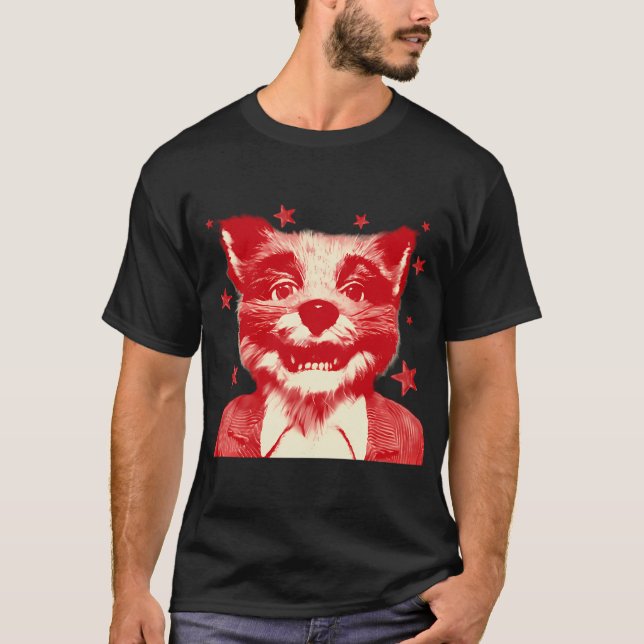 Fantastiske herr Fox T Shirt (Framsida)