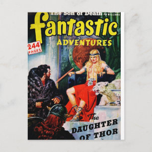 Fantastiskt Äventyr 17 Vykort